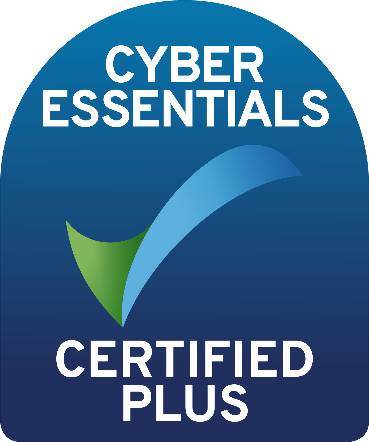 Cyber essentials mark plus certification badge